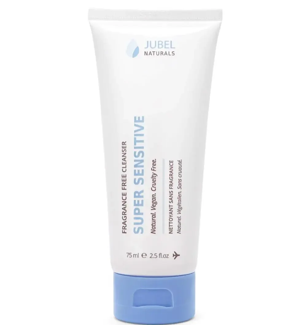 Jubel Fragrance Free SUPER SENSITIVE Facial CLEANSER 2.5 oz vegan new in box